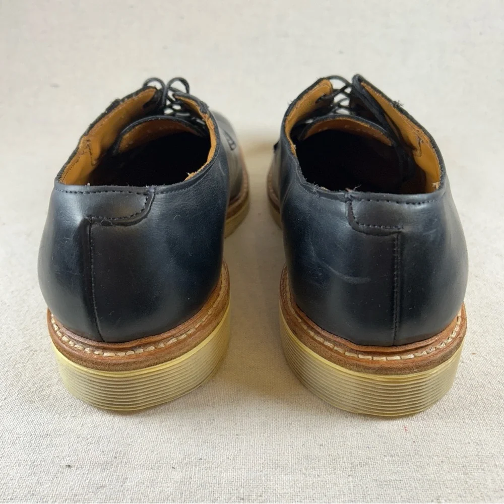 Allen Edmonds Men’s 12 Navy Blue ‘Cove Drive’ Plain-Toe Oxfords